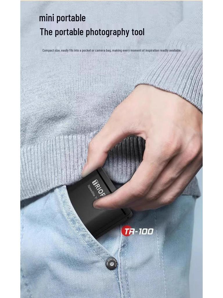 Jiebao TR100 Mini Flash for Mirrorless Digital Cameras with Universal Hot Shoe Mount