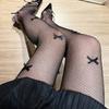 3D Bow Mesh Stockings Gothic Hollow Out Pantyhose Sexy Ins Tide Lace Tights