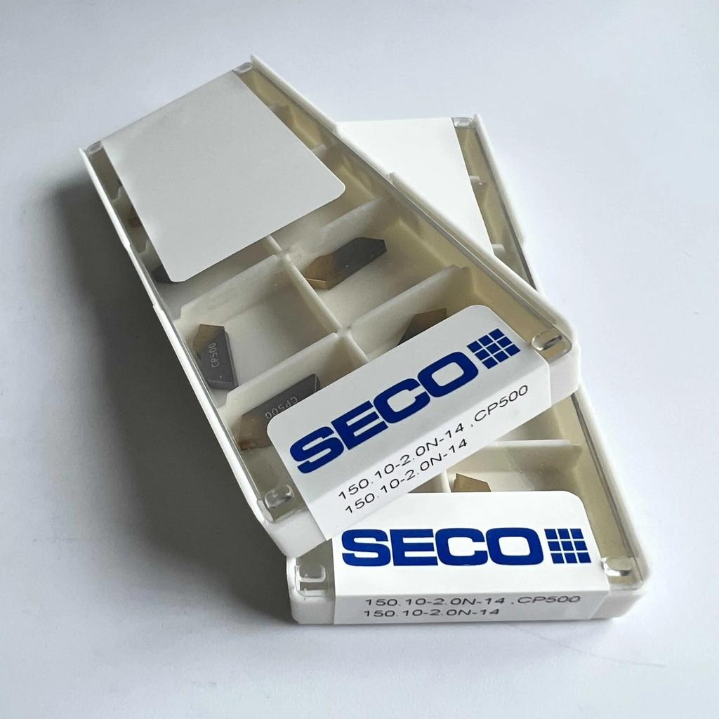 Seco / 150.10-2.0N-14,CP500 /Original Genuine CNC Alloy Blade 10 PCS