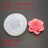 3D Peony Candle Silicone Mold DIY Various Flowers and Plants Soap Aromatherapy Epoxy Resin Mold Chocolate Cake Baking Tools