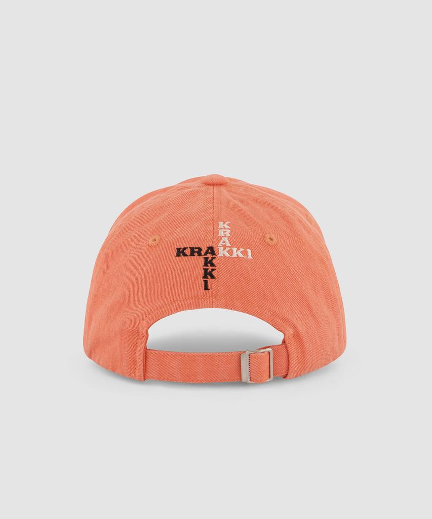 Keulaeki [Unisex] Flag Logo Cap 03_Orange [Kr269Poh423]