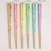 Hashikura Matsukan Chopsticks, Dishwasher Safe, Natural Wood, Unisex, 22.5cm, FUSION Cream, Berry Pink, Made in Japan, G-64639