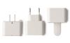 MUJI Travel Plug 18365739 Adapter, White,