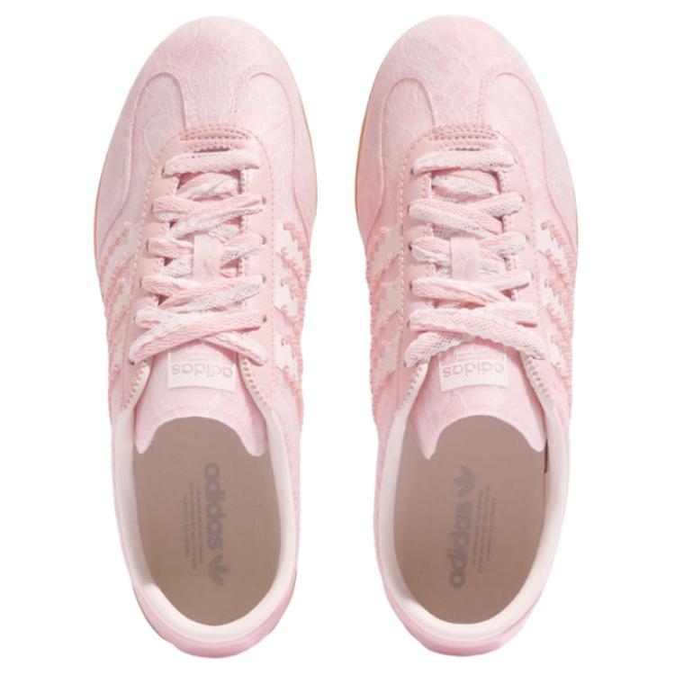 adidas Originals Gazelle Pro Comfortable Fit Low-Top Training Shoes Women Sneakers Pink KK4000