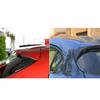 2PCS Rear Window Spoiler Side Wing Cover Trim Frame for Mazda3 Axela 2014 2015 2016 2017 2018 Carbon Fiber