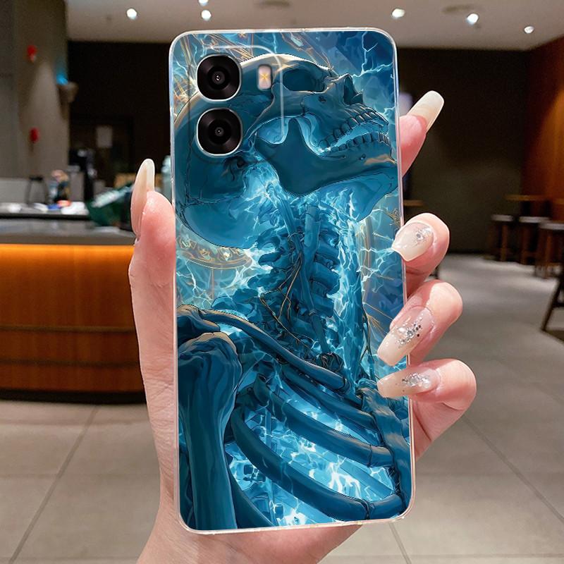 Casing For Oppo A6X Case Luxury Dragon Cute Cool Boys Girls Soft TPU Back Cover OppoA6x A6 X A 6X 4G 5G Transparent Phone Case