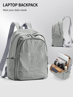 College Backpack for Women Men, Casual Daypack Travel Backpacks, Lightweight School Backpack Simple Waterproof Fashion Backpack