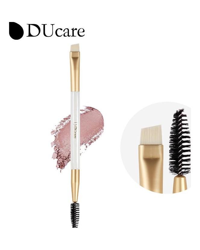 DUcare 14pcs Powder Makeup Brush Single Soft Nylon Hair White X1 Series For Eye Shadow Eyebrow Foundation Liquid Lip Brushes for Makeup