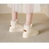 Winter Fleece Warm Diamond Patterned Snow Boots for Women