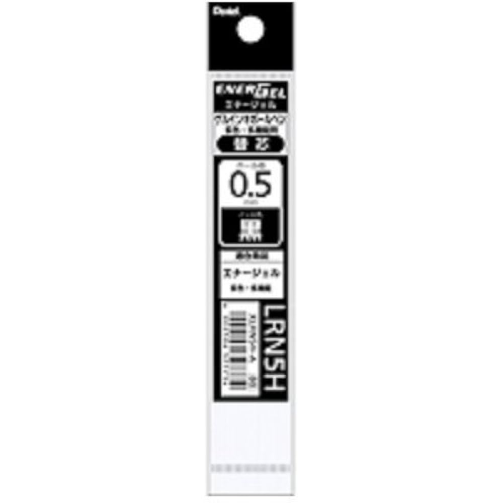 Pentel Gel Ink Ballpoint Pen, Multicolor, Multi-function Refill, Energy Gel, 0.5mm, Black, XLRN5H...