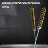 Tube 5pcs Pipe Brushes Wire Cleaner Cleaning Cylinder
