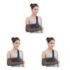 Breathable Arm Sling for Shoulder & Elbow Support Adjustable Forearm Immobilizers with Mesh Universal Left Right Strap