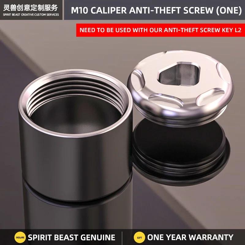 Motorcycle Brake Caliper Screw Universal Bicycle M6 M8 M10 Anti-theft Screw Cover for Brembo Disc Brake Caliper Screw Sleeve