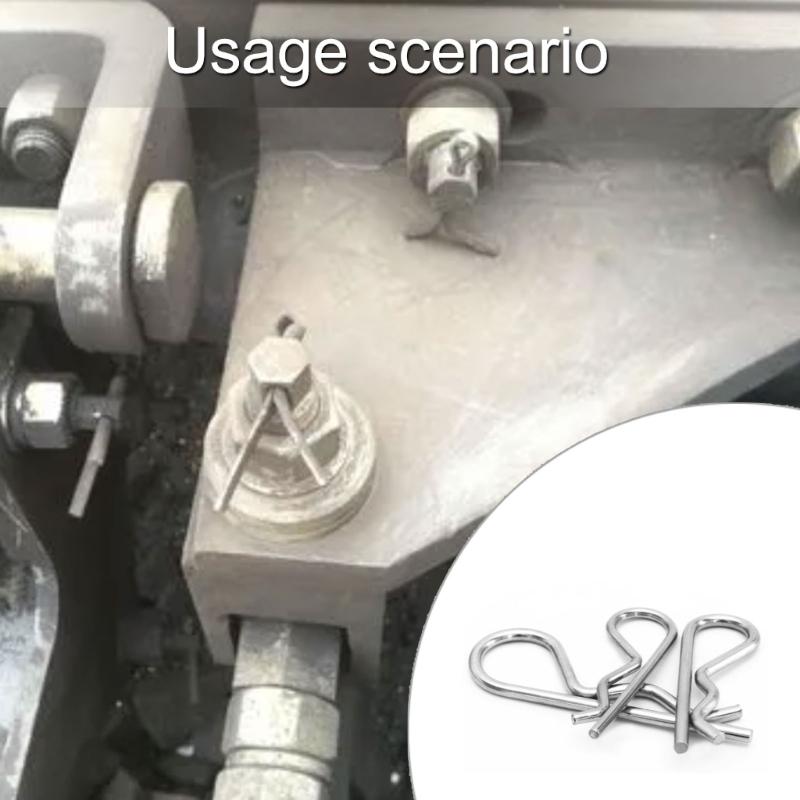 150 Peças Pinos de Travamento de Mola Fixador Pinos de Retenção Pinos de Travamento para Trator para Reparar Carro Trailer Instalação Fácil
