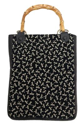 Shingen Bag Bamboo with Handle Inden Style Made In Japan [Hasegawa] Men's (Dragonfly)