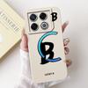 For Infinix GT 20 Pro X6871 Lucky Initial Letter Phone Case For Infinix GT20 Pro 5G Soft Silicone Shockproof Cases