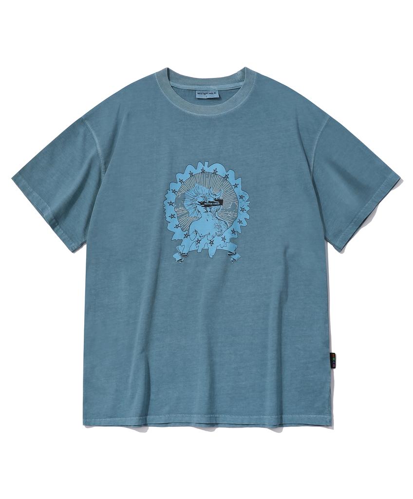 MISTER CHILD Dying Victoria T-Shirt Blue