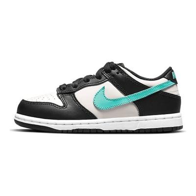 Nike Dunk Low PS Tiffany Sneakers per Bambini Grigio Osso Chiaro Nero CW1588-003
