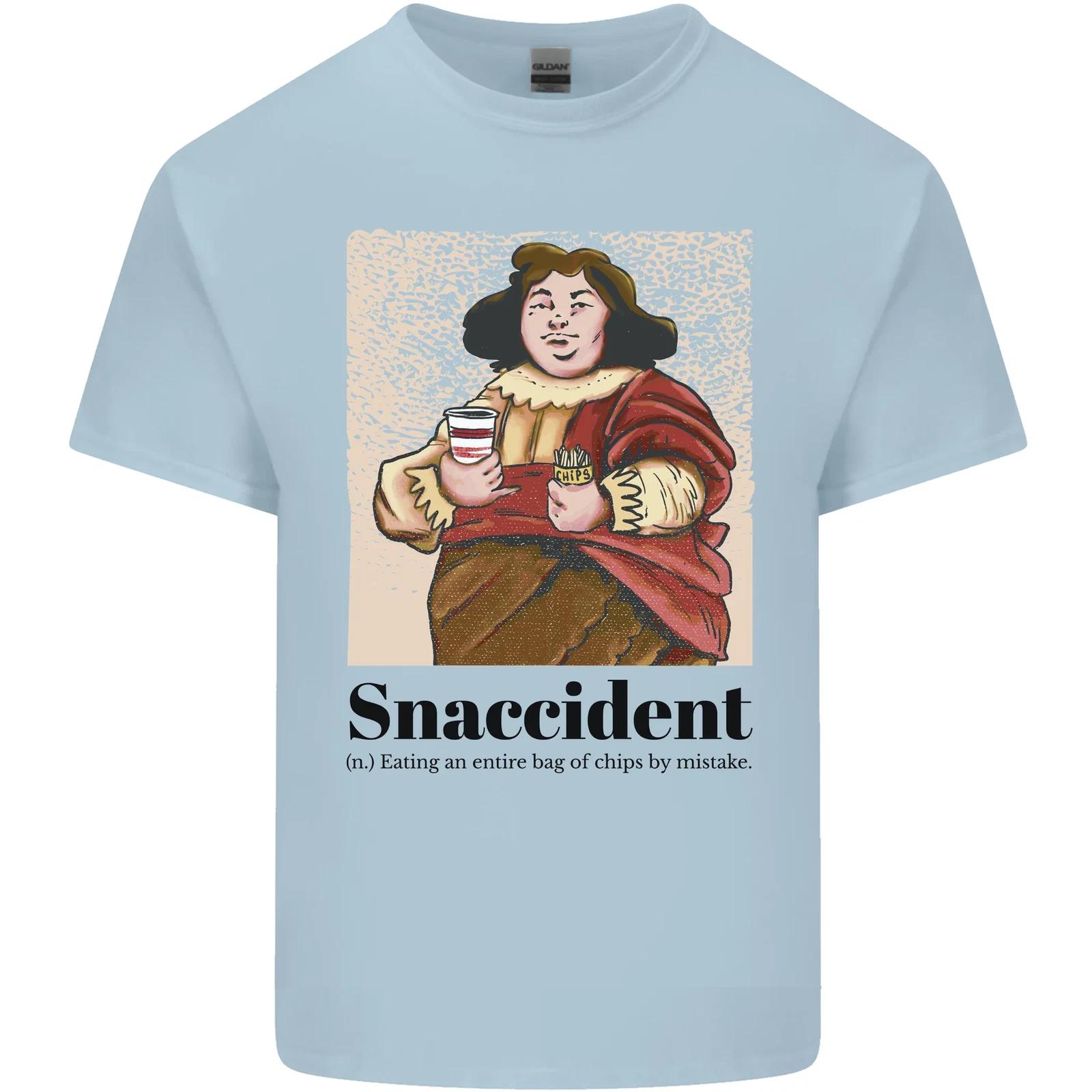 Snaccident Funny Junk Food Diet Weight Loss Kids T-Shirt Childrens XL