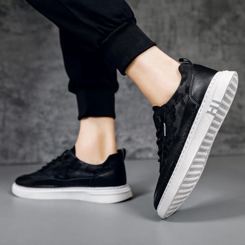 

Мода 2024 Весна Новый Стиль Корейская Мода Обувь Студенческие Низкие Дышащие Повседневные Модные Мужские Кроссовки Мужские Низкие Кроссовки 44 чёрный