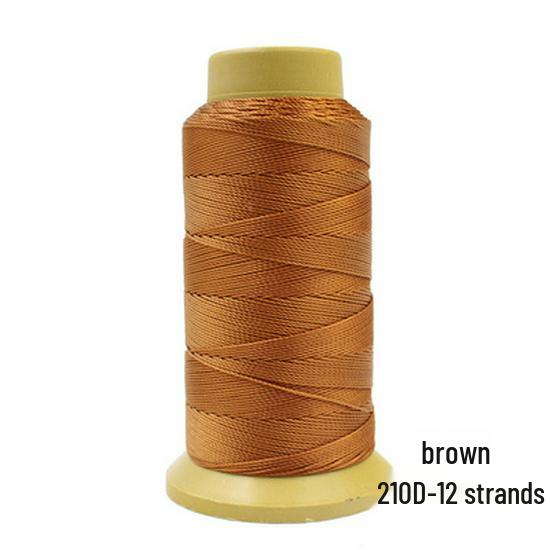 Sewing Thread: Large Spool for Leather, Sofa, or Jeans - High Strength Mercerized Thread