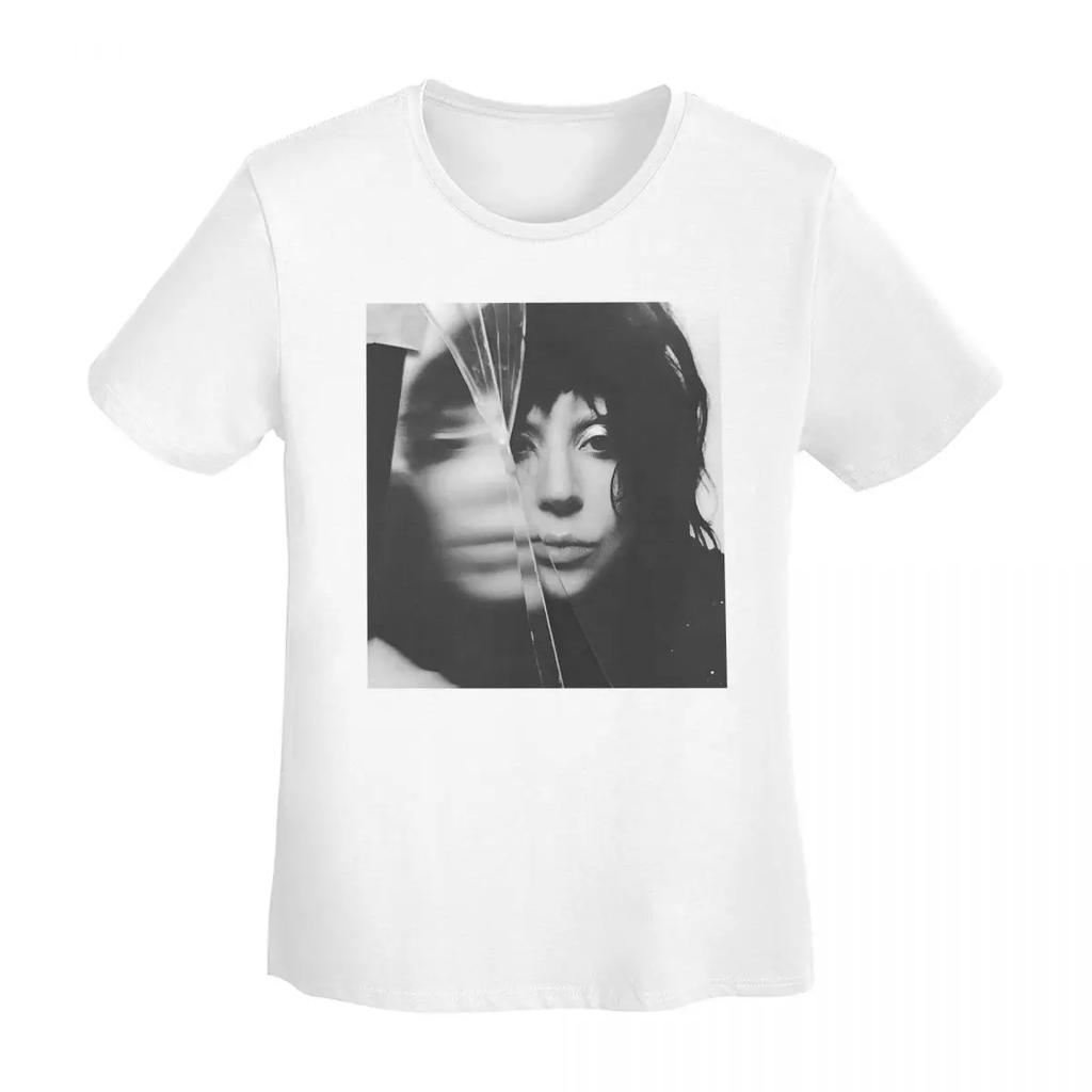 Lady Gaga Mayhem Album T-Shirt Damen Kurzarm T-Shirts Rundhals Kleidung Baumwolle Sommer T-Shirts Streetwear
