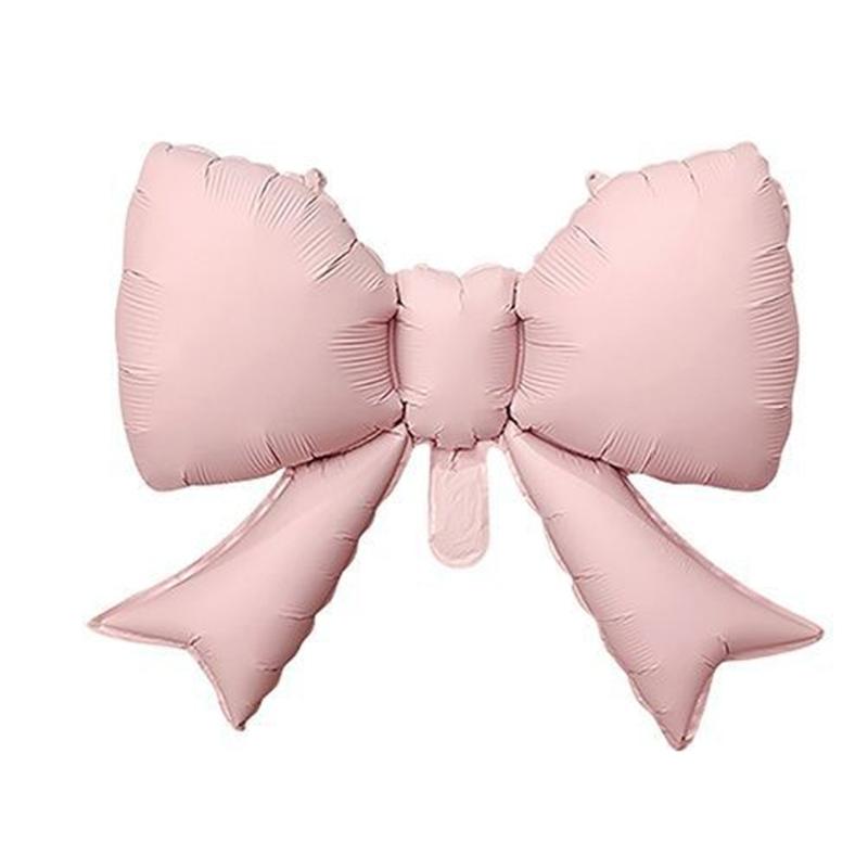 Bowknot Number Shape Balloon Reusable 40Inch Oversize Plastic Balloon For Birthday Wedding Anniversary Party Decoration