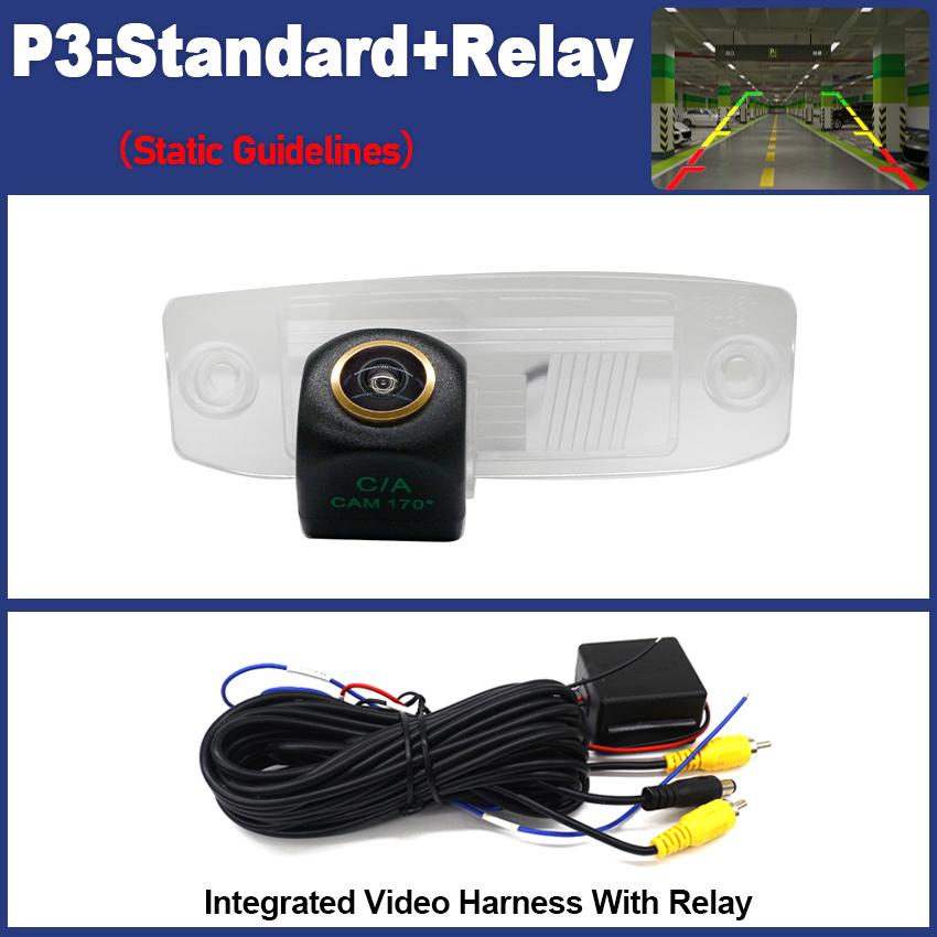 Rear View Camera For Hyundai Sonata 2007~2012 2008 2011 CCD Night Vision Rear View Camera / License Plat Camera High Quality
