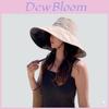 Sun Protection Hat For Women With Large Brim Summer Uv Shield Fashion Hat For Outdoor Wear