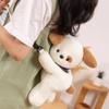 Cartoon Animal Plush Backpack Cute Sheep Bear Dog Plush Toy Soft Stuffed Animal Shoulder Bag for Kids Girls Birthday Gifts
