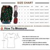 Fashion Women Christmas Print Party Round Neck Long Sleeve Socket Head Tops
