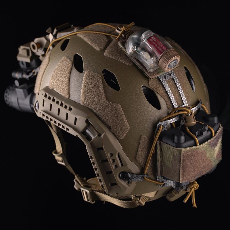 Tactical NVG Battery Helmet Pouch PVS31 NVG Battery Storage Box Helmet Mount Case For Night Vision Goggles Batteries