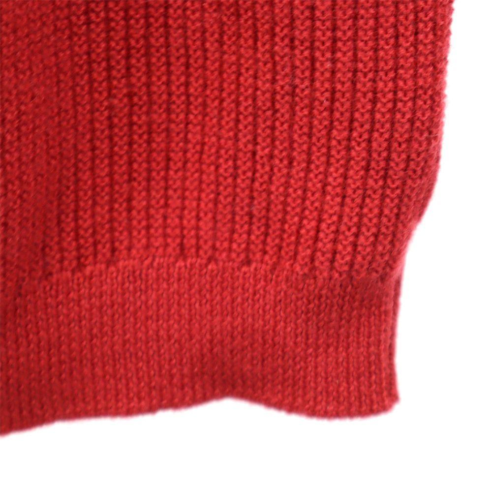 PEARLY GATES made in Japan golf Long sleeve wool sweater 5 knit Men's Used