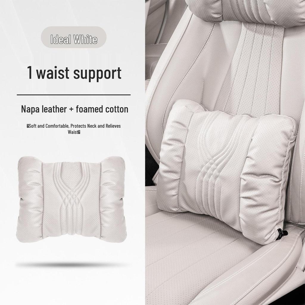 Universal Car Headrest & Lumbar Support Cushion Set for Maybach - All-Season Neck Protection