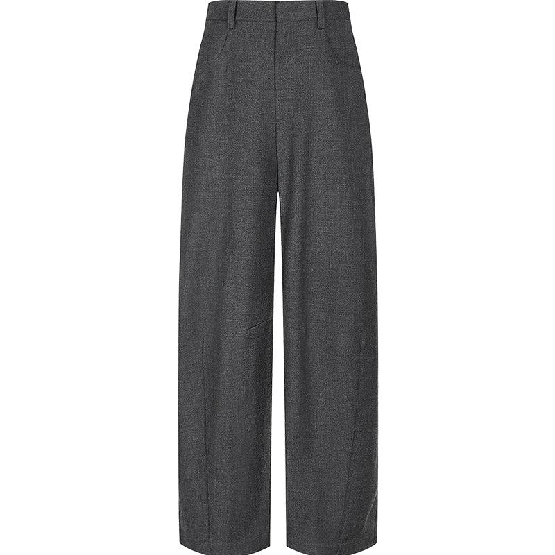 

JNBY Women s 2025 Fall 100% Wool Banana Casual Pants M