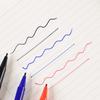 Small Double-Ended Black Oil-Based Quick-Drying Liner Pen for Children's Drawings and Outlining