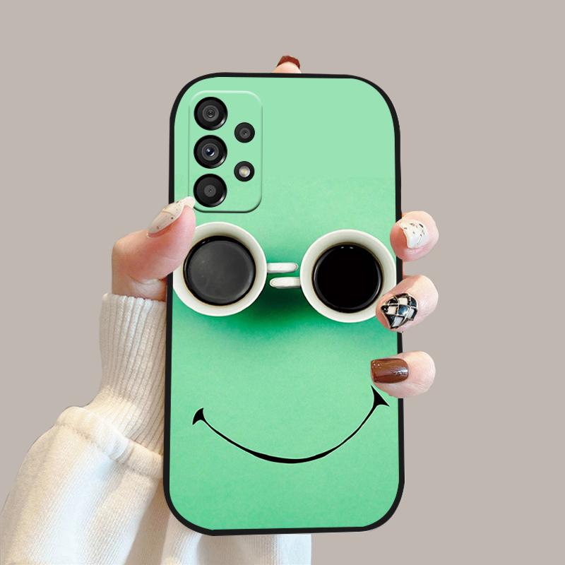For Samsung A73 A72 Cases Fashion Cartoon Printing Soft Silicone TPU Phone Cover For Samsung Galaxy A53 A33 Phone Bumper Case