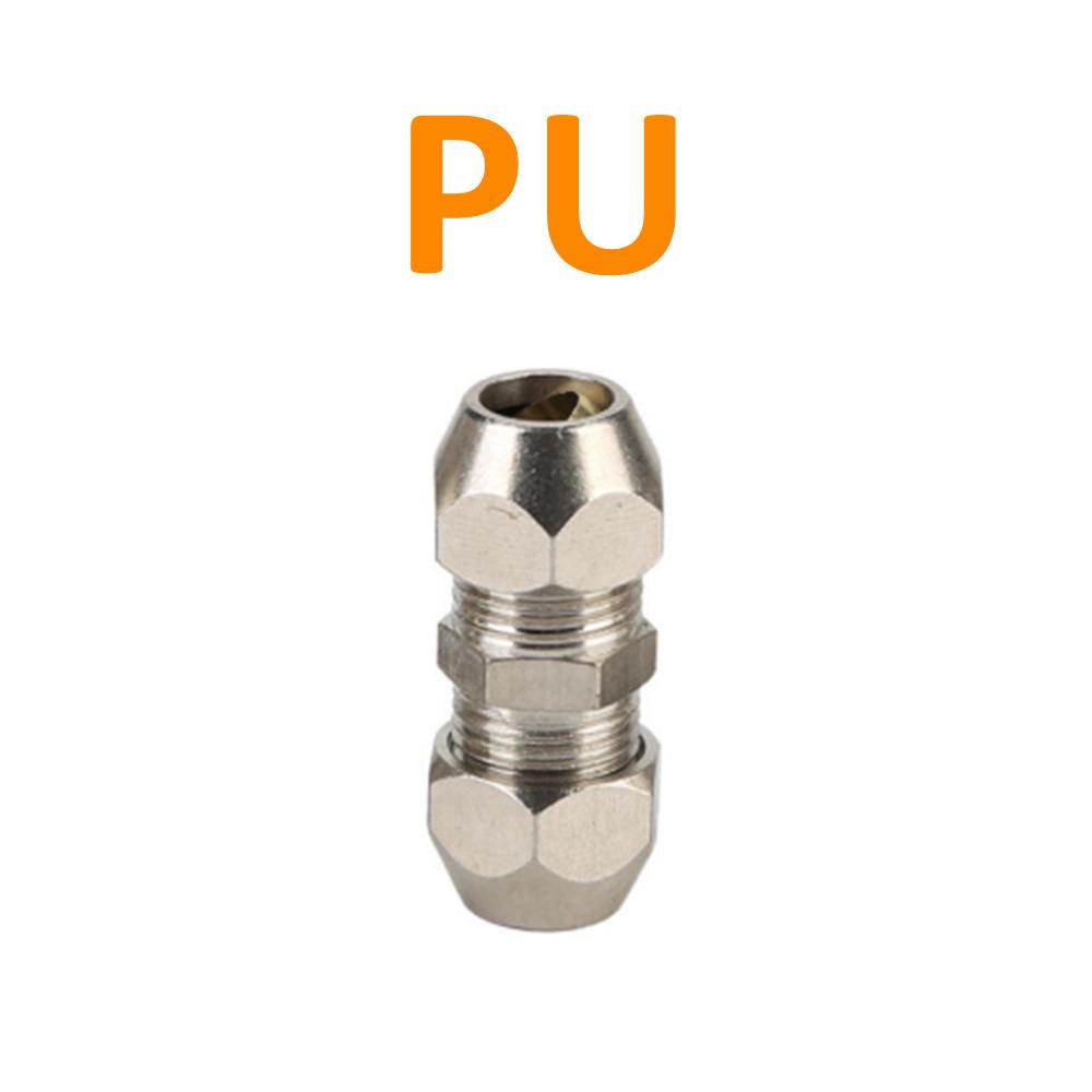 

Pneumatic Fittings Brass 4 6 8 10 12 14 16mm OD Tube Compression Ferrule Tubing Compression Fitting Connector PU PV PE PZA PM 4mm