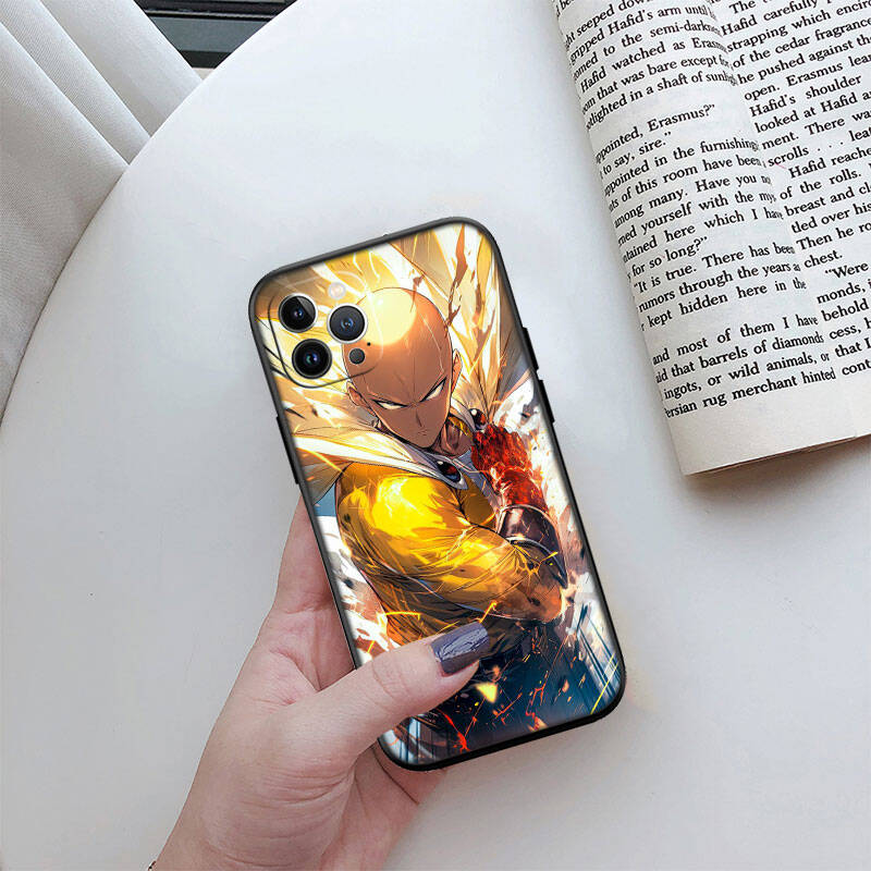 MH126 One Punch Man Phone Shell Case for iPhone 7 8 11 12 13 14 15 16 17 16E XS Pro Max XR X SE Air