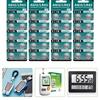 Pack of 10/20/30/40pcs AG12/LR43 Button Cell Batteries SR43SW LR1142 186 386A Coin Cells for Watches Remote Toy