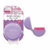 Lucky Wink Round Compact Brush (Baby Purple) LB702 (1 Piece)