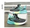 Boys' Autumn Sports Mesh Shoes with Rotating Buckle for Children's Training