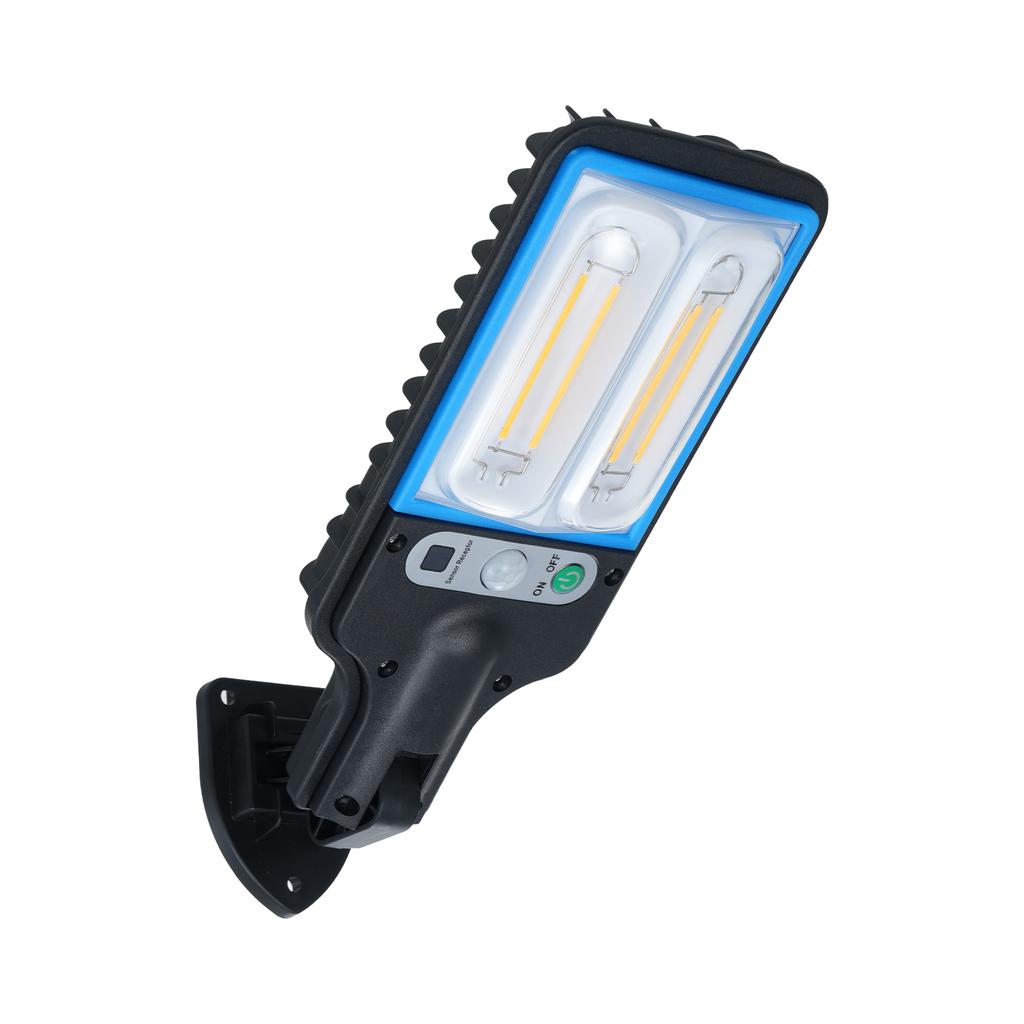 Solární venkovní zahradní světlo Domácí venkovní vodotěsné čidlo Venkovské dvoře Super jasné LED nástěnné svítidlo