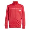 Adidas Essentials Tracksuit Set Pure Kids' (KKN83) - Top Ruby/White, Bottom Black/White (JX0205)