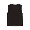Puma Classics Ss24 Brand Logo Embroidered Solid Color Sports Casual Ribbed Sleeveless Vest Women Tops Black 626059-01