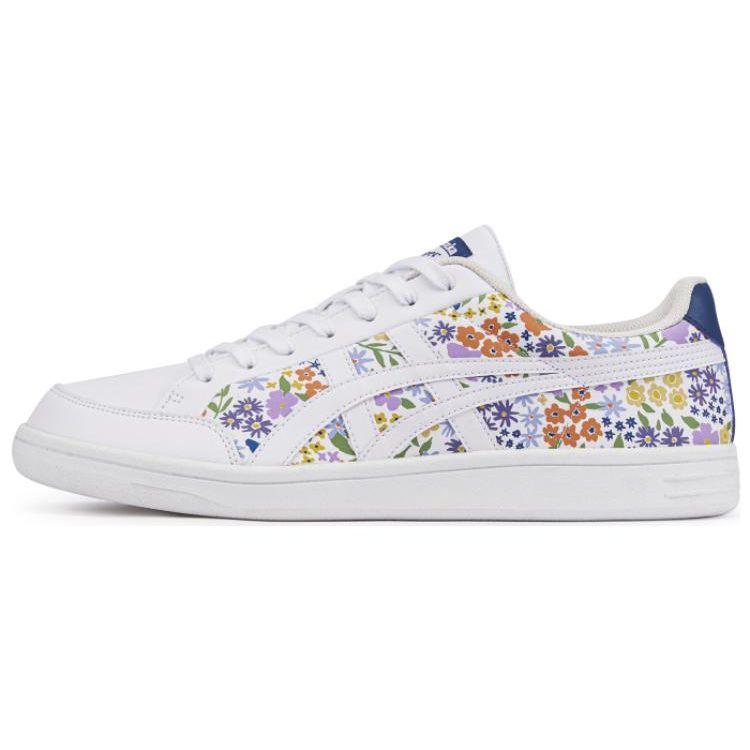 

ONITSUKA TIGER Advanti Синтетическая кожа Нескользящие Прочные Низкие Кеды для скейтбординга Унисекс Кеды для скейтбординга Белый Фиолетовый Желтый 1183C128-100 39