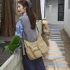 Shoulder Bag Unisex Nylon Multi Pocket Large Capacity Daily Commute