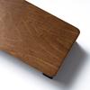 Sanwa Direct Desk Shelf, Soundbar Stand, 50cm Wide X 12cm Deep X 5cm High, Natural Wood and Steel, 200-STN061
