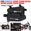 Motorcycle Accessories For CFMOTO NK300 300NK 250NK 400NK NK 300 150 650 250 SR Side Bag Fairing Tool Storage Bags Triangle Bags