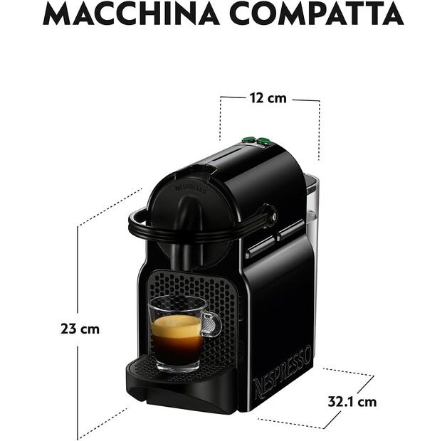 Capsule Coffee Machine DeLonghi EN 80.BAE Inissia & Milk Black